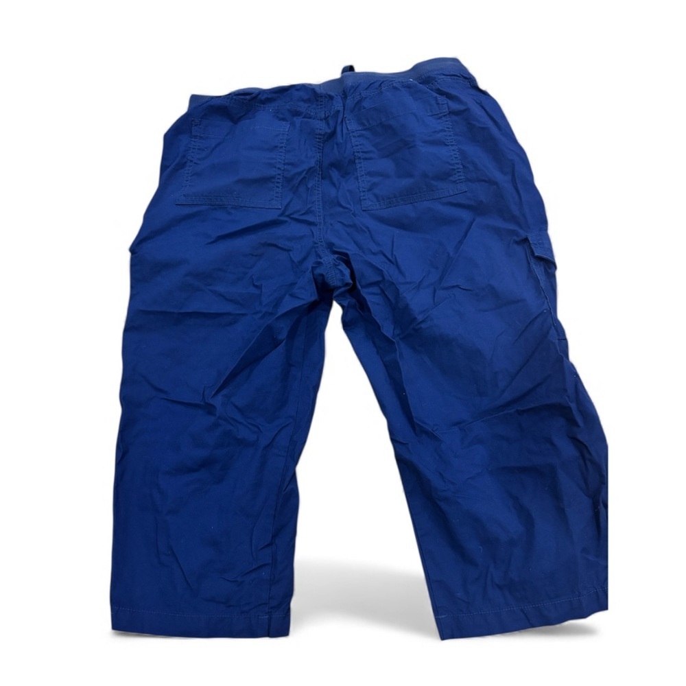 St. John's Bay Deep Blue Cargo Pants - Picture 3 of 4